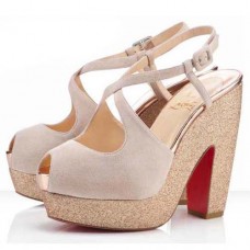 Sandały Christian Louboutin Martel 140mm Nude Sandały Christian Louboutin Martel 140mm Nude
