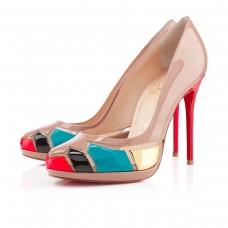 Christian Louboutin Astrogirl 120mm Szpilki Nude