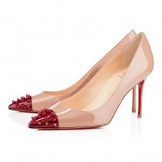 Szpilki Christian Louboutin Geo 80mm Nude