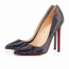 Christian Louboutin Pigalle 120mm Pompy Niebieski Khol Christian Louboutin Pigalle 120mm Pompy Niebieski Khol