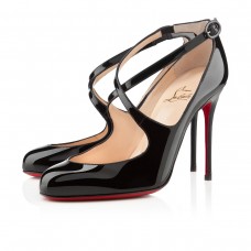 Christian Louboutin Viva Dita 100mm Mary Jane Pumps Black Christian Louboutin Viva Dita 100mm Mary Jane Pumps Black