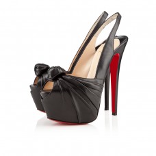 Christian Louboutin Miss Benin 160mm Slingback Black Christian Louboutin Miss Benin 160mm Slingback Black