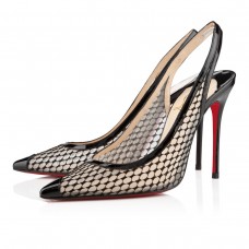 Sandały Christian Louboutin Nu et Nu 100mm w kolorze czarnym Sandały Christian Louboutin Nu et Nu 100mm w kolorze czarnym