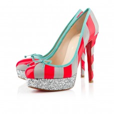 Christian Louboutin Foraine 140mm Platformy Rose Paris/Light Grey Christian Louboutin Foraine 140mm Platformy Rose Paris/Light Grey