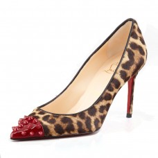 Christian Louboutin Geo 80mm Szpilki Leopard