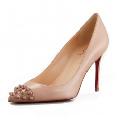 Szpilki Christian Louboutin Geo 80mm Nude