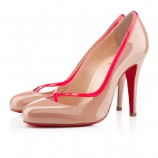 Christian Louboutin Cross Ronda 100mm Pompy Czarne Christian Louboutin Cross Ronda 100mm Pompy Czarne