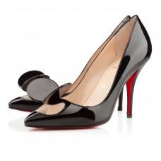 Christian Louboutin Madame Mouse 100mm Szpilki Czarne Christian Louboutin Madame Mouse 100mm Szpilki Czarne