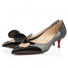 Christian Louboutin Madame Mouse 40mm Szpilki Czarne Christian Louboutin Madame Mouse 40mm Szpilki Czarne