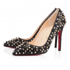 Kolce Christian Louboutin Pigalle 100mm Specjalne okazje Czarne