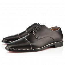 Mokasyny Christian Louboutin Bruno Orlato w kolorze czarnym