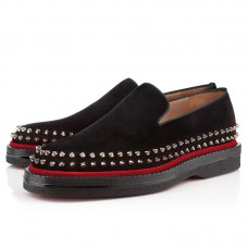 Mokasyny Christian Louboutin Fredapoitiers czarne