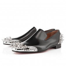 Mokasyny Christian Louboutin Ironito w kolorze czarnym