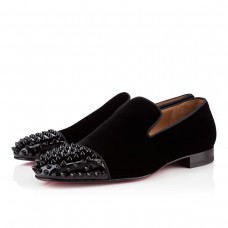 Mokasyny Christian Louboutin Spooky w kolorze czarnym