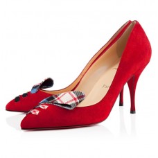 Szpilki Christian Louboutin So Audrey 80 mm czerwone Szpilki Christian Louboutin So Audrey 80 mm czerwone