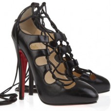 Christian Louboutin Bloody 120mm Mary Jane Pumps Black