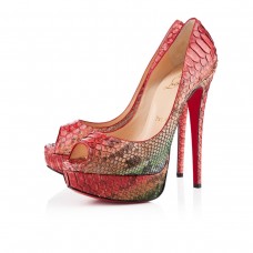 Christian Louboutin Lady 140mm Peep Toe Pumps Multicolor Christian Louboutin Lady 140mm Peep Toe Pumps Multicolor