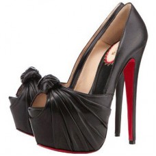 Christian Louboutin Lady Gres 160mm Peep Toe Pumps Black Christian Louboutin Lady Gres 160mm Peep Toe Pumps Black