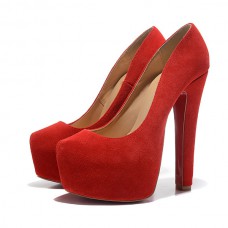 Szpilki Christian Louboutin Daffy 160mm czerwone