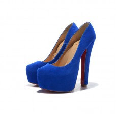 Christian Louboutin Daffy 160mm Szpilki Niebieskie Christian Louboutin Daffy 160mm Szpilki Niebieskie