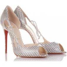 Christian Louboutin Delico 100mm Peep Toe Pumps Multicolor Christian Louboutin Delico 100mm Peep Toe Pumps Multicolor