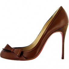 Christian Louboutin Beauty 100mm Czółenka Kawowe
