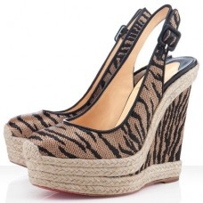 Christian Louboutin Everesta 140mm Koturny Brązowe Christian Louboutin Everesta 140mm Koturny Brązowe