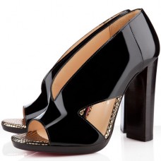 Sandały Christian Louboutin Consigne 120mm, czarne Sandały Christian Louboutin Consigne 120mm, czarne