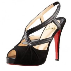 Christian Louboutin Angela 120mm Slingbacks Black
