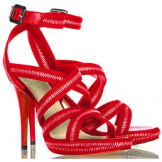 Sandały Christian Louboutin Rodita 120mm czerwone