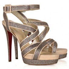 Sandały Christian Louboutin Straratata 120mm wielokolorowe