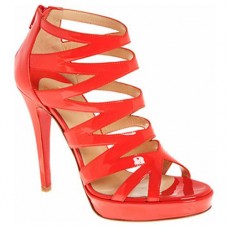 Sandały Christian Louboutin Fernando 120mm czerwone